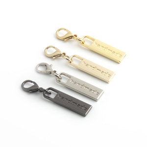 Nolvo World – tirette en métal arc-en-ciel, 59x10mm, à la mode, tirette en métal fait à la main, tête d'étiquette, crochet pour sacs à main - Product Image 4