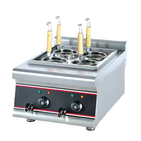 Cuiseur à pâtes électrique multifonctionnel en acier inoxydable 2000W+ Chauffage rapide pour Ramen/Liuosifen/Dumplings Équipement de restaurant