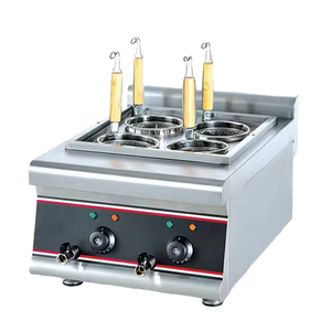 Cuisinière à pâtes électrique en acier inoxydable haute productivité 6000W, facile à nettoyer, avec installation facile pour une utilisation professionnelle en cantine - Product Image 1