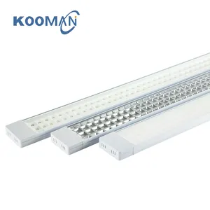 Lumières de tube de magasin de bureau commercial 18W 100W Led luminaire de Purification étanche à l'eau anti-poussière Super lumineux LED Batten lampe