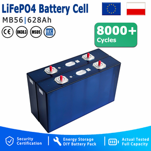แบตเตอรี่ Eu PL Stock EVEMB56 Lifepo4 เกรด A 628ah Lf628 Lifepo4 MB56 เซลล์ 8000+ รอบการใช้งาน สำหรับแบตเตอรี่สำรองพลังงานภายในบ้าน MB56 560AH - Product Image 1