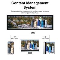 Écran publicitaire TFT LCD vertical étiré de 19,5, 24 et 28 pouces pour la vente en gros