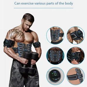 Offre Spéciale : Appareil d'entraînement abdominal ABS Stimulateur, Machine à abdominaux rechargeable par USB pour la maison, le bureau, l'extérieur – Idéal pour hommes et femmes, abdominaux, bras et jambes - Product Image 4