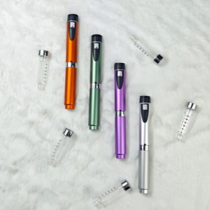 Reusable <b>Glass</b> Pen <b>Packaging</b> Bottle with Marked Mechanism - Product Image 1