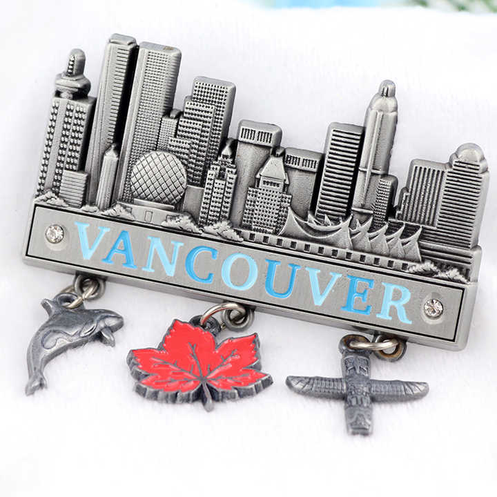 Рекламный продукт, металлические сувениры из Чикаго, города, страны ...