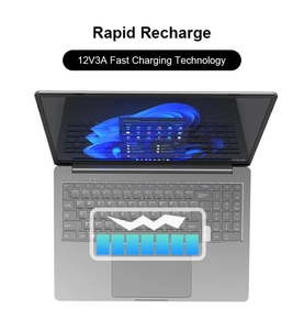 Nieuwe 16 Inch Mini Pc N100 Laptop Intel Celeron Cpu 16Gb Ram + 512Gb Ssd Touchscreen Notebook Ips Panel Metalen Behuizing Engels - Product Image 2