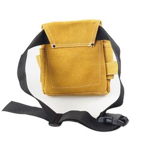 Custom Waterproof Genuine Leather Belt Tool Bag for Woodworker - Product Image 3