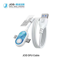 Câble JCID DFU pour entrée automatique en mode récupération DFU pour iPhone 8-16 Series, iPad, Mac – Outil de réparation sans bouton, flashage profond
