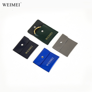 WEIMEI Jewelry Necklace <b>Gift</b> <b>Box</b> Custom Logo Ring <b>Earring</b> Necklace Bracelet Jewelry Pouch - Product Image 6