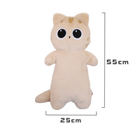 Vente en gros OEM ODM – Nouvelle peluche super douce en coton PP brodée, coussin anti-stress, poupée animale à câliner