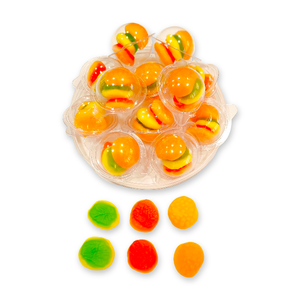 Échantillons gratuits disponibles OEM/ODM Bonbons gélifiés colorés en forme de hamburger Saveur fruitée amusante Bonbons gélifiés en forme de dessin animé pour les collations des enfants - Product Image 1