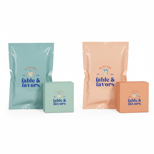 Sacchetto di Imballaggio in Plastica Sigillato su 3 Lati con Stampa Logo Personalizzata, Superficie Lucida, Pellicola Metallizzata per Confezioni Regalo, Giocattoli, Biancheria Intima - Product Image 2