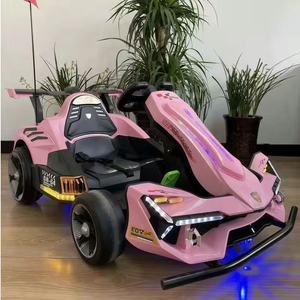 Go-Kart Elettrico per Bambini, Auto Giocattolo a 4 Ruote con Bandiera da Corsa e Bluetooth - Product Image 4