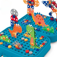 Nouvellement science ingénierie bricolage vis jouet jeu de Puzzle pour enfants apprentissage éducatif Construction assemblage blocs de construction jouets