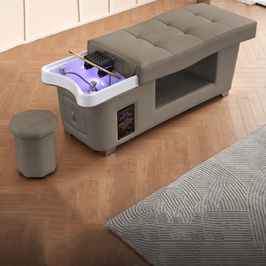 Cama de Masaje Minimalista de Cuero PU al por Mayor con Reposapiés Fijo, Fácil de Limpiar, para Uso Comercial en Salones - Product Image 6