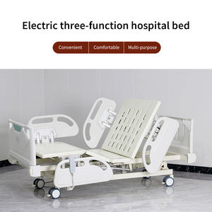 Lits d'hôpital ABS à trois fonctions avec roues à garde-boue, 4 pièces ABS avec jauge d'angle - Product Image 4