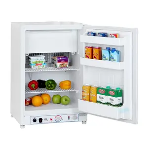 Мини-холодильник для домашнего использования, одна дверь, бесшумный поглощающий холодильник, 100 л