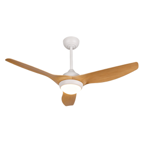 Modern Dark Walnut Wood Grain 3 Blade DC Motor 6-Speed Remote Control Low Profile <b>Ceiling</b> <b>Fan</b> Integrated LED Light <b>for</b> Living - Product Image 2