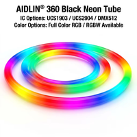 Bande LED néon flexible adressable UCS2904 10M RGBW 5M 5050 SMD 360 degrés IP67 étanche et dimmable pour bar, boîte de nuit, fête