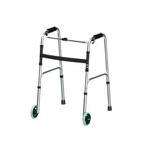 Déambulateur pliable en alliage d'aluminium Hengsheng Holdings à quatre pieds avec double articulation pour la mobilité des personnes âgées - Product Image 5