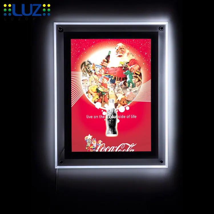 Wall Mounted Customized Size Ultra Thin For Real Estate Deep Photo Studio Led Advertising Light Box
