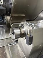 Tour CNC à double broche de haute précision MS20Y avec axe Y pour ligne de production de pièces automobiles