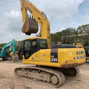 Excavadora Usada Certificada Komatsu PC210-8, 21 Toneladas de Peso Operativo, Capacidad de Cucharón de 0.9m, Potencia de 110kW para Construcción de Carreteras - Product Image 1