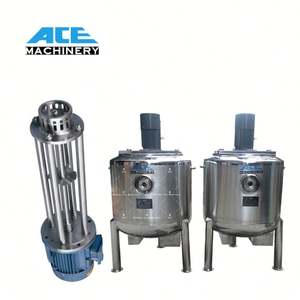 Équipement de fabrication de cosmétiques à grande vitesse en acier inoxydable 1000L, machine à bave d'escargot, émulsifiant, extracteur, crème cosmétique - Product Image 4