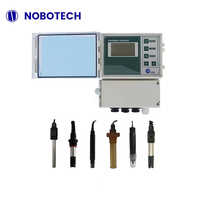 Analyseur de qualité de l'eau multi-paramètres mural NOBOTECH NBDT-1800 avec détection du pH, du COD, de l'ammoniac, de l'azote, de la turbidité et des TDS