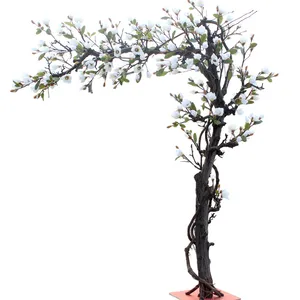 Mala de árvore artificial de magnólia preço barato, tronco de árvore para decoração de casa, QSLHPH-815