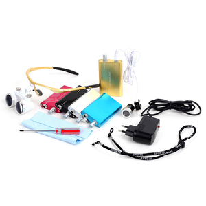 Tandheelkundige 2.5X/3.5X Chirurgische Verrekijker Medische <span class=keywords><strong>Loupe</strong></span> Met Led Head <span class=keywords><strong>Light</strong></span> Lamp Tandheelkundige Loepen Met Lader - Product Image 5