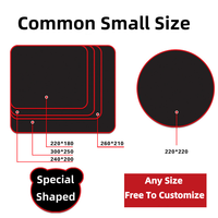 Tapis de souris de bureau XS-3XL blanc de taille personnalisée OEM tapis de souris de sublimation imprimé de LOGO personnalisé pour le bureau ou la maison produits en stock