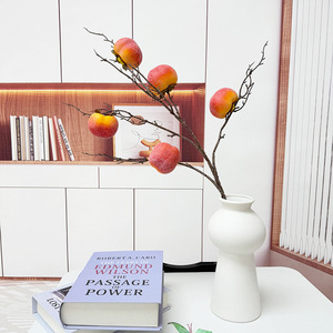 Usine de fleurs artificielles Meiyu Craft, branches de fruits artificielles en mousse pour la décoration intérieure, accessoires pour le Nouvel An chinois et les mariages - Product Image 2