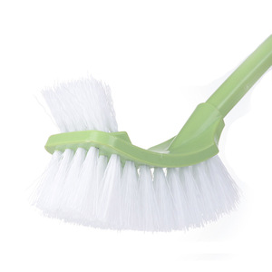 Household toilet <b>brush</b>, wall-mounted, <b>long</b>-<b>handled</b>, soft-bristled, double-sided, curved, double-sided cleaning <b>brush</b> - Product Image 5