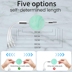 Hyto 3 Trong 1 <span class=keywords><strong>USB</strong></span> 5A 66W Nhanh Chóng Sạ<span class=keywords><strong>c</strong></span> <span class=keywords><strong>C</strong></span>áp <span class=keywords><strong>USB</strong></span> Loại <span class=keywords><strong>C</strong></span> Sạ<span class=keywords><strong>c</strong></span> <span class=keywords><strong>C</strong></span>áp <span class=keywords><strong>C</strong></span>ó Thể Thu Vào <span class=keywords><strong>C</strong></span>áp Dữ Liệu - Product Image 2