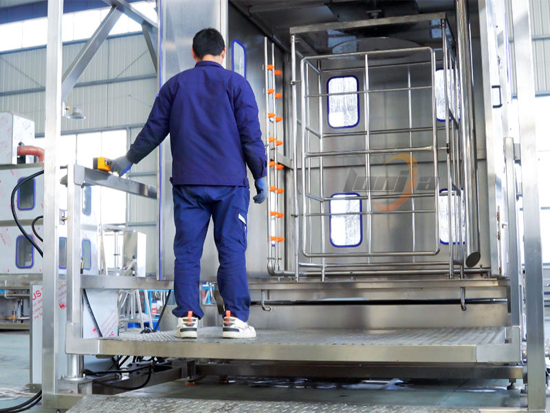 Rack Machine Cleaning Industrial Bakery Rack Trolley Washer Baking Trolley Washing Machine ...