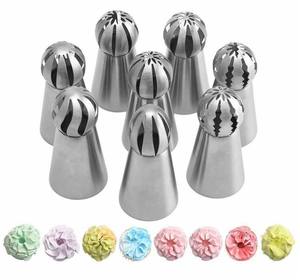 Vente en gros d'usine : Douilles russes en acier inoxydable 304 pour pâtisserie et décoration de gâteaux - Product Image 2