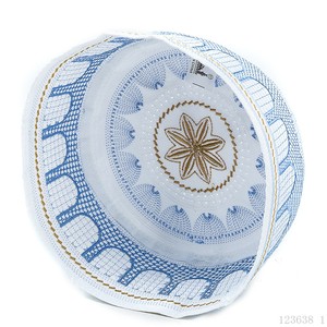 Gorro islámico de alta calidad para hombre, gorro de oración Kufi de algodón premium, tofi Taqiyah Taqi, diseñado para adaptarse a todas las edades y razas - Product Image 4