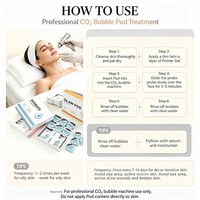 Kit Facial à Bulles 3-en-1 Personnalisé avec Capsules de Charbon Actif Oxygénant et Sérum DETOX GLAM pour Rajeunissement de la Peau (pour Bulles de CO2 et Oxygène)
