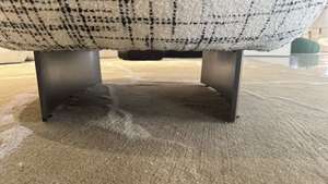 <span class=keywords><strong>Fauteuil</strong></span> simple en tissu de style nordique moderne, <span class=keywords><strong>fauteuil</strong></span> d'appoint rembourré avec pieds en métal pour le salon - Product Image 5