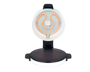 HONGAR Máquina Eléctrica para Hacer Pan Árabe con Ventana de 30CM, Acero Inoxidable, 1800W, Capacidad de 1 lb, Función de Temporizador, Uso Doméstico, Certificación CB/EMC - Product Image 4