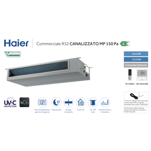 เครื่องปรับอากาศแบบติดผนัง ไฮเออร์ 36000 บีทียู R32 A++ Wifi รุ่น AD105S2SM9FA(H) ขนาดกลาง 36000 บีทียู R32 A++ - Product Image 4