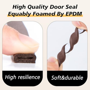 Bande d'étanchéité pour cadre de porte, coupe-vent, imperméable, insonorisante, disponible en modèles en stock et prend en charge la personnalisation des bandes d'étanchéité EPDM - Product Image 4