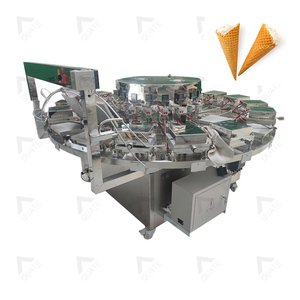 Máy Làm Kem Cuộn Trứng Bánh Quy Đa Năng Dạng Xoay Chạy Điện Tự Động - Product Image 2