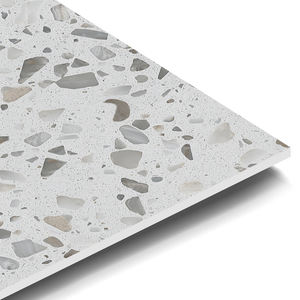Chinesische Fabrik Maßgefertigte Bodenbeläge Preiswerte Innen-Terrazzo-Porzellanfliesen Matte Oberfläche Boden-Terrazzo-Keramikfliesen 600x600 - Product Image 5