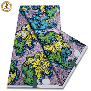 Bán Buôn Phi In Sáp Vải Hot Bán Phụ Nữ Ăn Mặc Vật Liệu 6 Yards Bông Sáp Lớn - Product Image 6