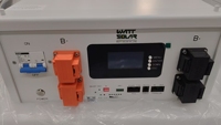 Batteries lithium-ion murales Wattsolar à basse tension, empilables, capacité 280Ah 314Ah, Deye Battery 15KWh 16KWh, stock UE