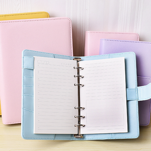 Couverture en cuir de haute qualité Bon marché Fournisseur de classeur A5 A6 personnalisé - Product Image 1