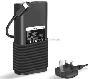 Adaptateur secteur USB C Premium 65W pour ordinateur portable Dell, câble de connexion pour ordinateur de bureau, câble de charge rapide TYPE C - Product Image 2