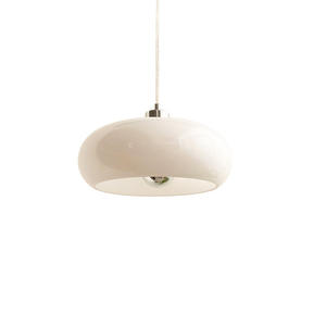 Lampadario medievale nordico bianco crema baumaison in <span class=keywords><strong>vetro</strong></span> stile designer sala <span class=keywords><strong>da</strong></span> pranzo lampadario <span class=keywords><strong>da</strong></span> comodino semplice e moderno - Product Image 6